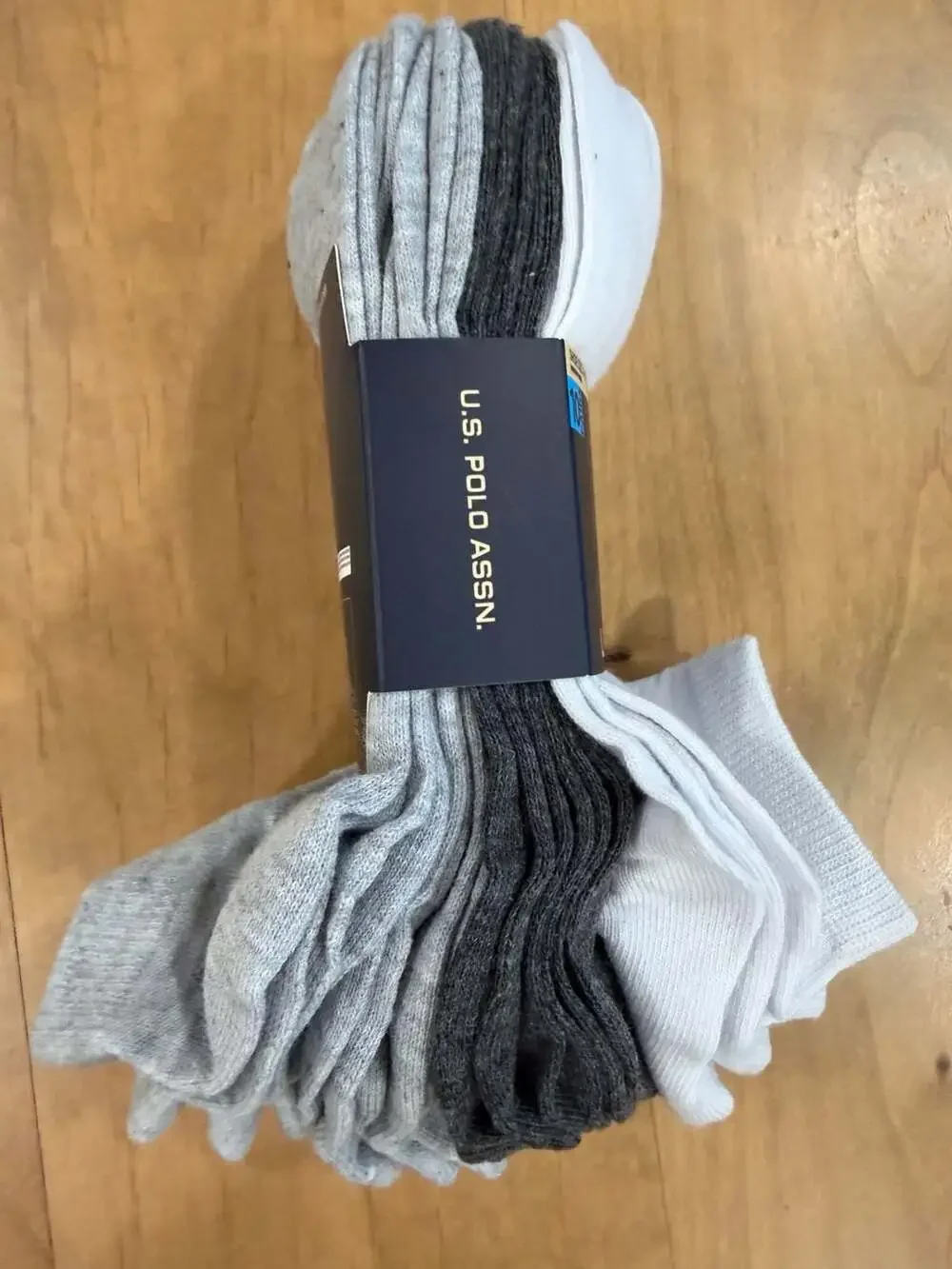 U.S. Polo Assn. Low Cut Socks Size 6-12 10-Pack